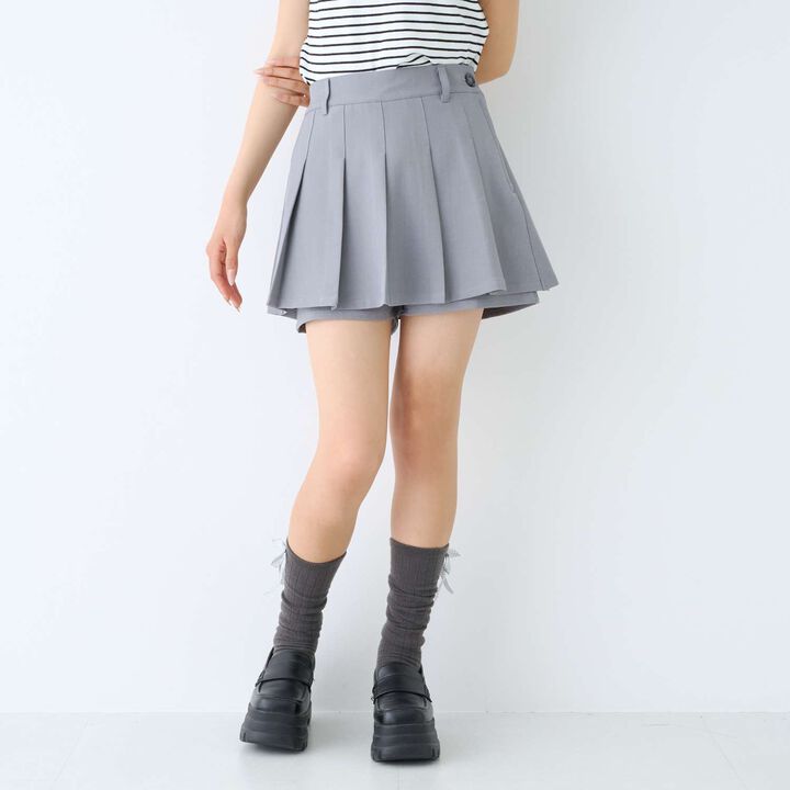 [LTXC] Stylish Flattering Micro Mini Skirt-Shorts,Brown, medium image number 10