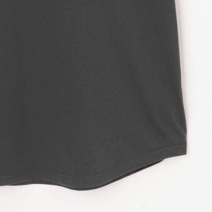 Daily Price Gradient Bear Short-Sleeve Tunic T-Shirt,Charcoal gray, medium image number 5