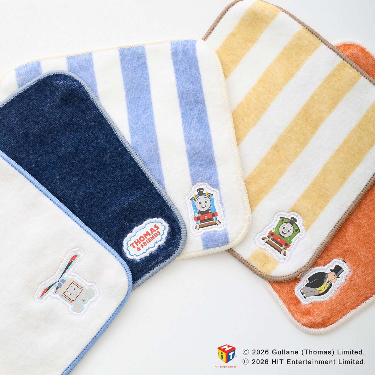 [Thomas the Tank Engine] Handkerchief,Gray, large image number 2