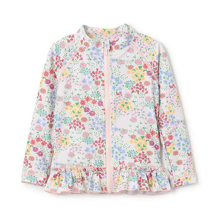 [SWIM] Garden Flower Rash Guard,Pink, medium image number 6