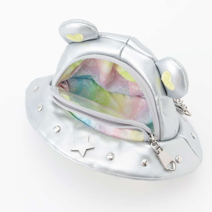 Mr. Nakamura's Spaceship Pouch,Silver, medium image number 5