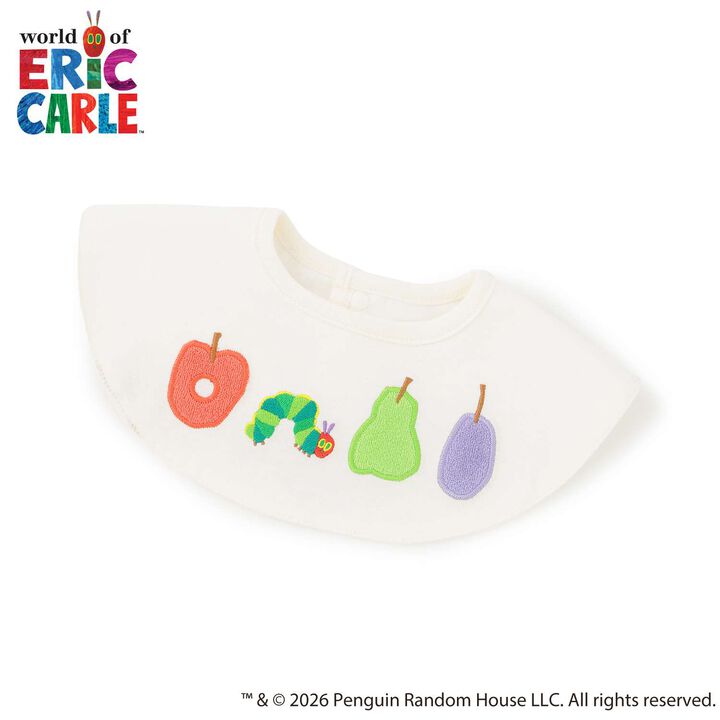[Hungry Caterpillar] Fruit Motif Bib,Off white, medium image number 0
