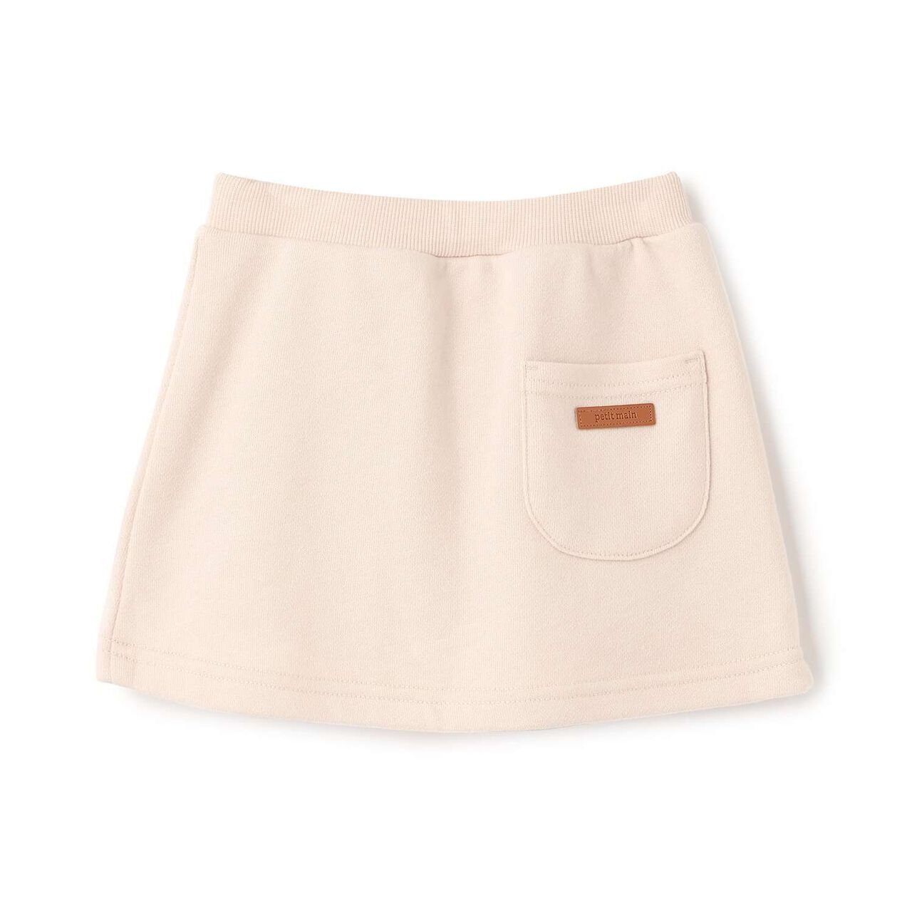 [Miffy] Flower Embroidery Skirt with Shorts,Black, large image number 5