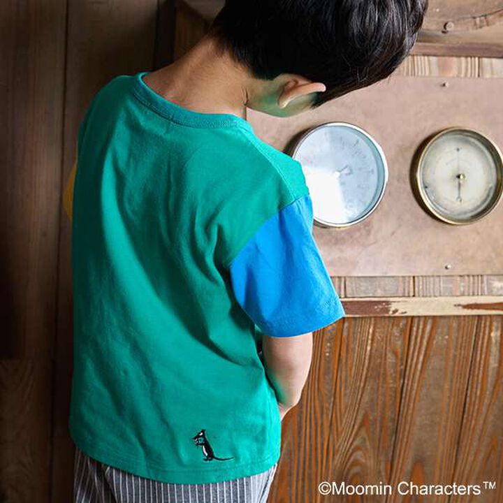MOOMIN/Chest Pocket Short Sleeve T-Shirt,Green, medium image number 8
