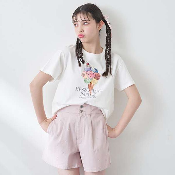 [GOOD PRICE] Greedy Ice Cream T-Shirt,Light pink, medium image number 19