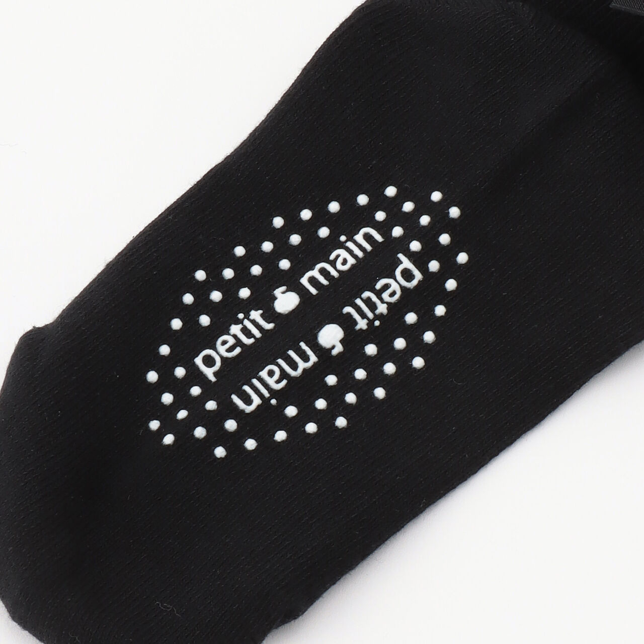 Frill Socks,Black, large image number 2