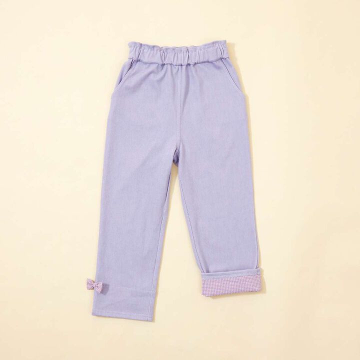 KP Coucou Hem Ribbon Pants (80 to 140),Gray, medium image number 13