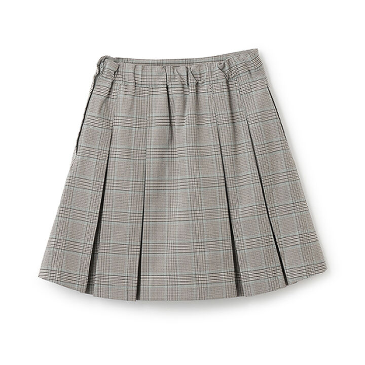 *Box Pleated Skirt-Pants,Gray, medium image number 1
