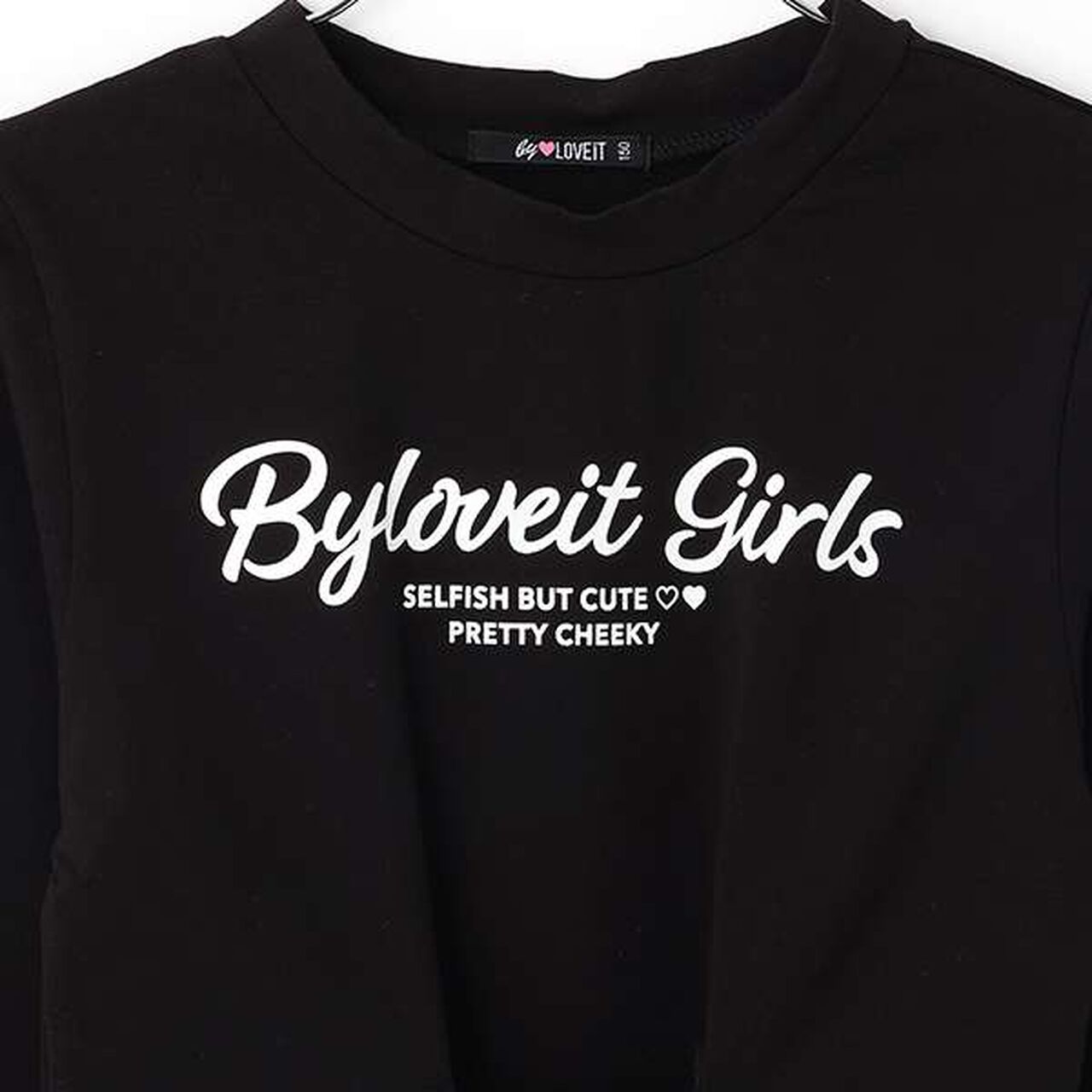 Lace-Up T-Shirt,Off white, large image number 7