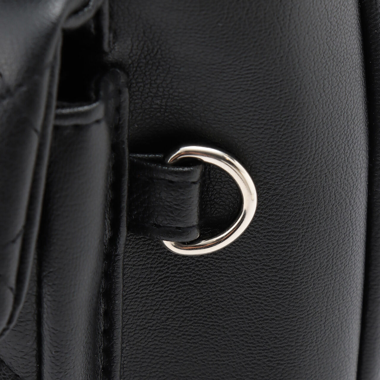 Quilted Mini Backpack,Ivory, large image number 5