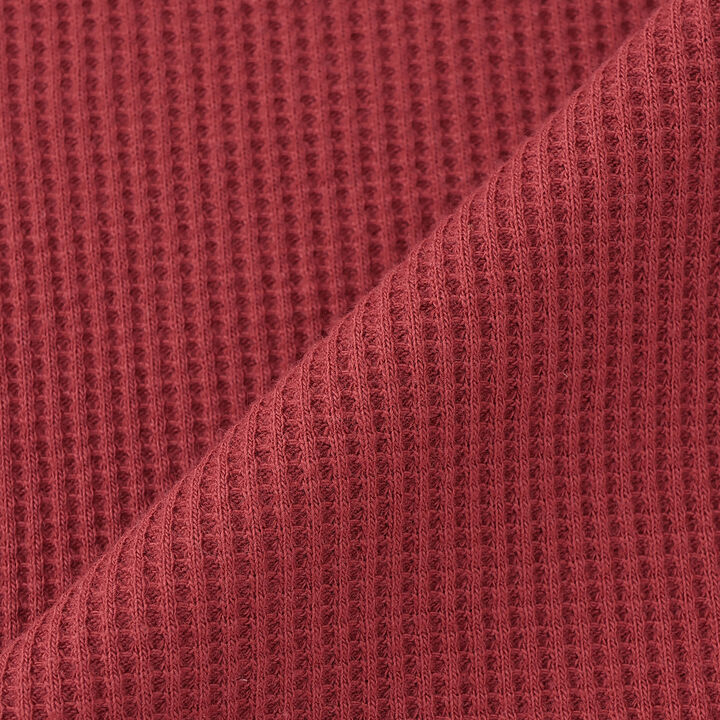 [GOOD PRICE] Waffle Long-Sleeve T-Shirt,Blue, medium image number 10