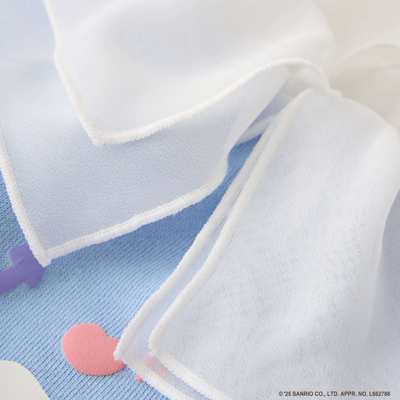 [Studio Hanul x Sanrio Characters] Assorted Collared Sweatshirt,Sax blue, large image number 8