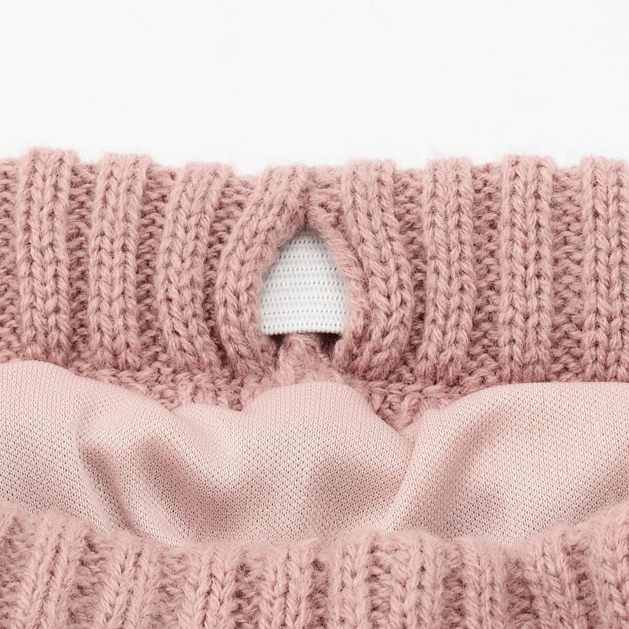 Knit Pleated Skirt,Ivory, large image number 6