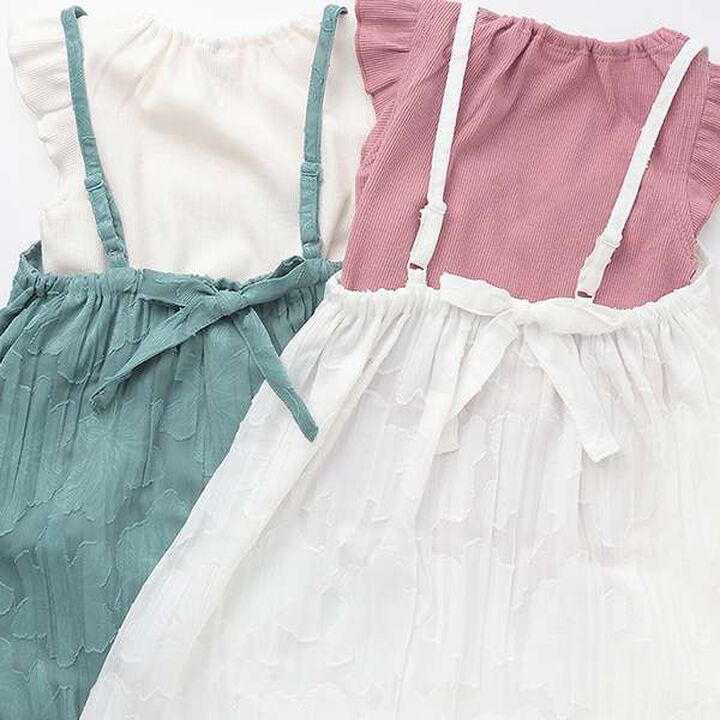 [Link] Jacquard Camisole Dress Set,Turquoise, medium image number 16