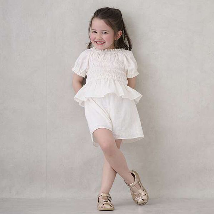 [Link] Lace Outfit Set,Cream, medium image number 1