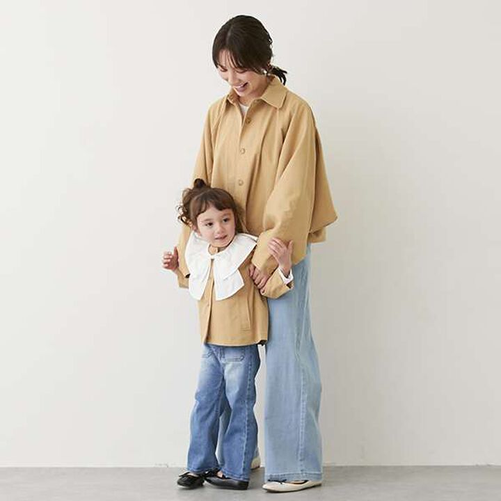 [Link] Short Trench Coat (Adult Size),Light beige, medium image number 3