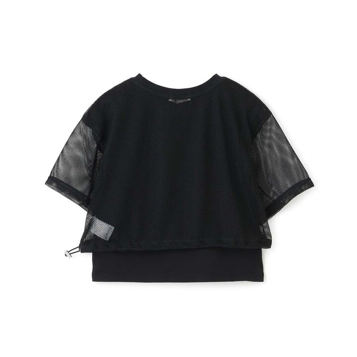 [Restock] Mesh T-Shirt & T-Shirt Set [Not Available in Direct Stores],Black, medium image number 1