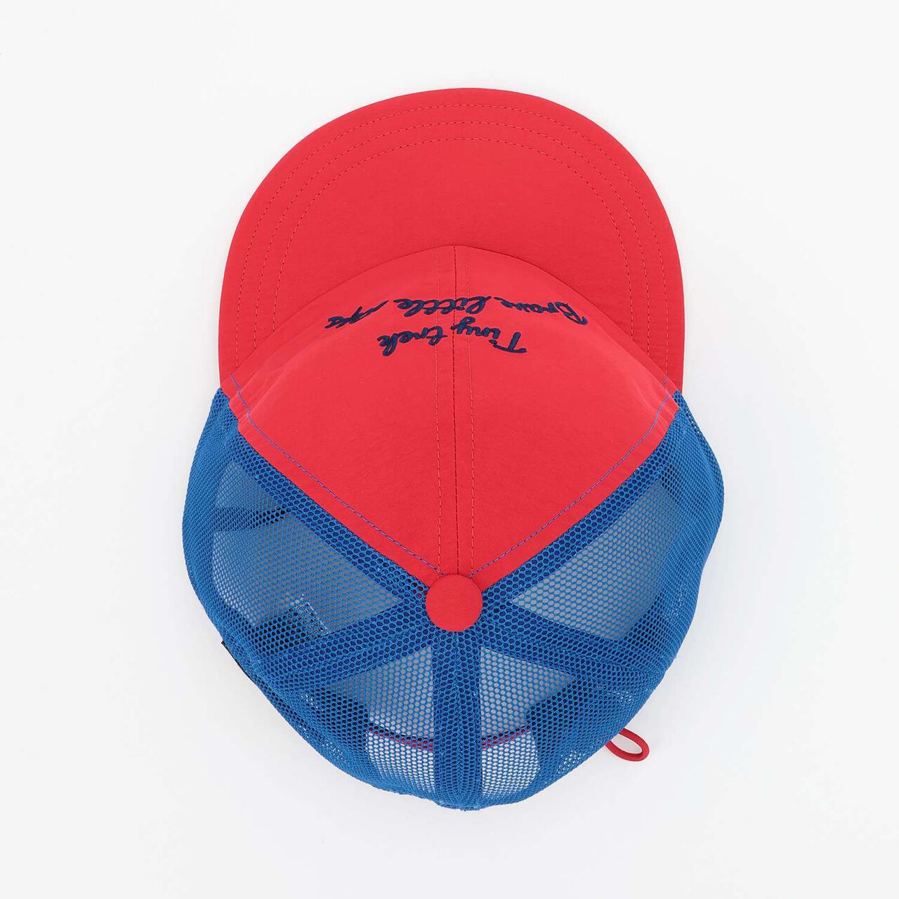 Two-Tone Mesh Cap,Blue, large image number 2