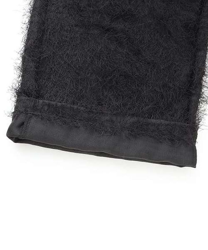 Fringe Semi-Wide Pants,Off white, medium image number 3