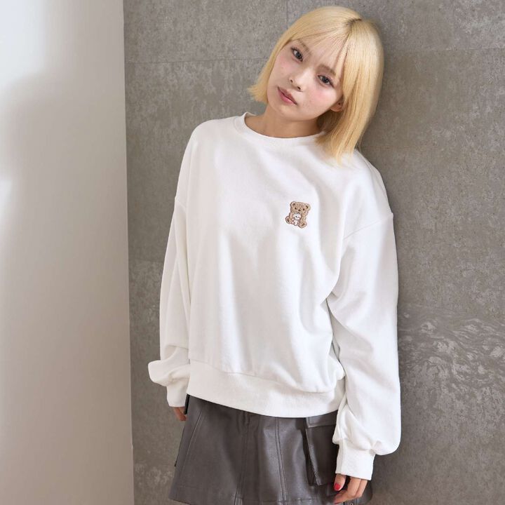 [GOOD PRICE] Relaxed Character Basic Sweatshirt,, medium