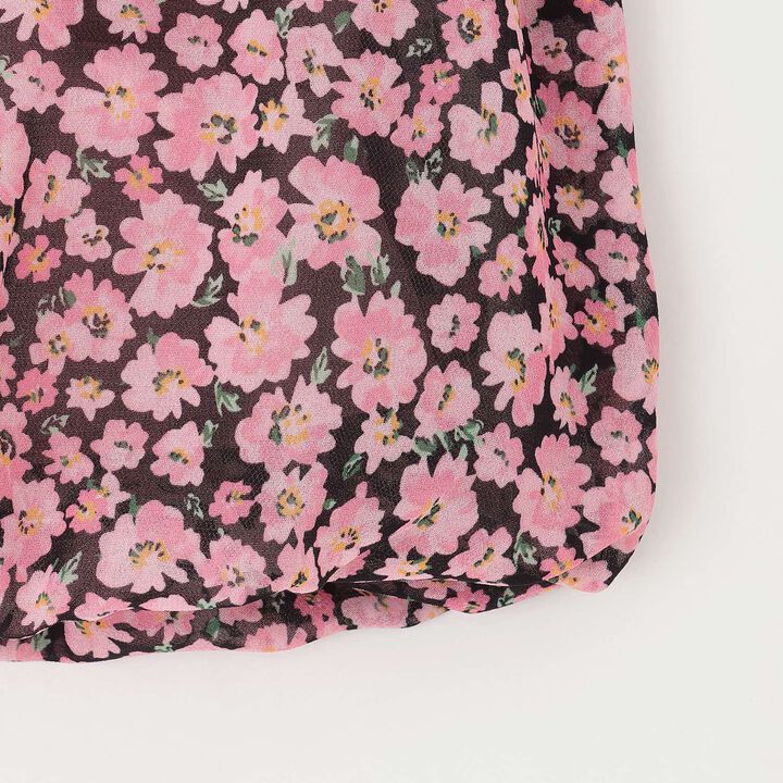 Petite Floral Balloon One-Piece Dress,Pink, medium image number 4