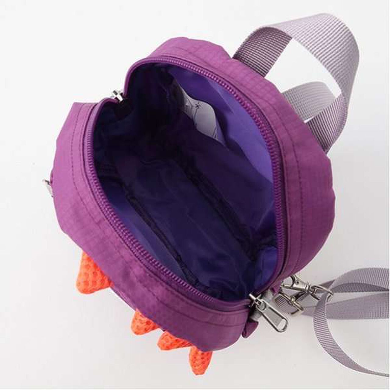 Dinosaur 2-Way Bag,Purple, large image number 3