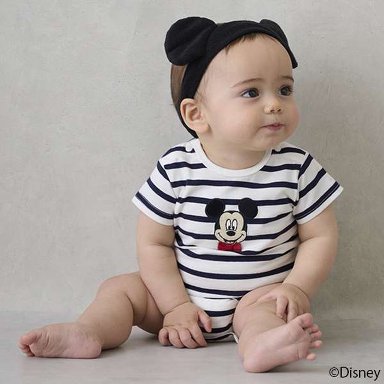 [Disney] Headband Romper,Yellow, large image number 3