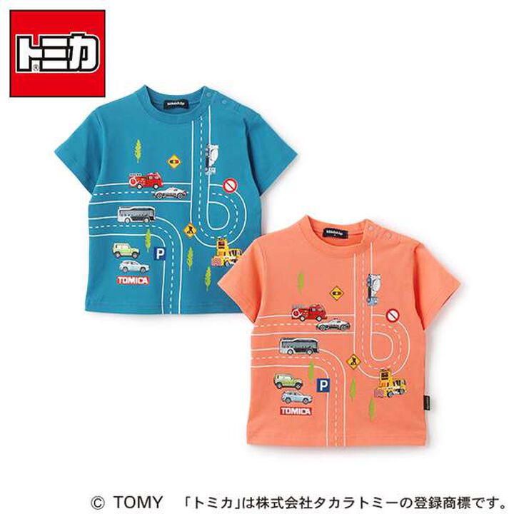 Tomica Short Sleeve T-Shirt,Blue, medium image number 10