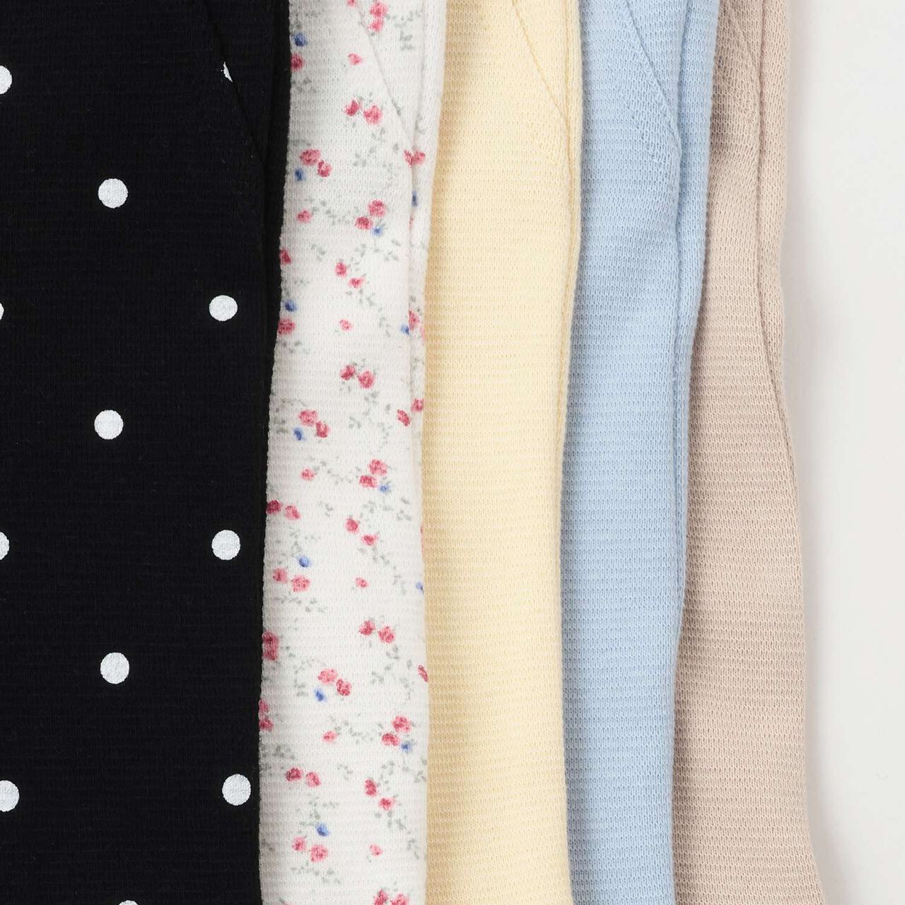 7/8 Frill Jersey Knit Pants,Multi color, large image number 6