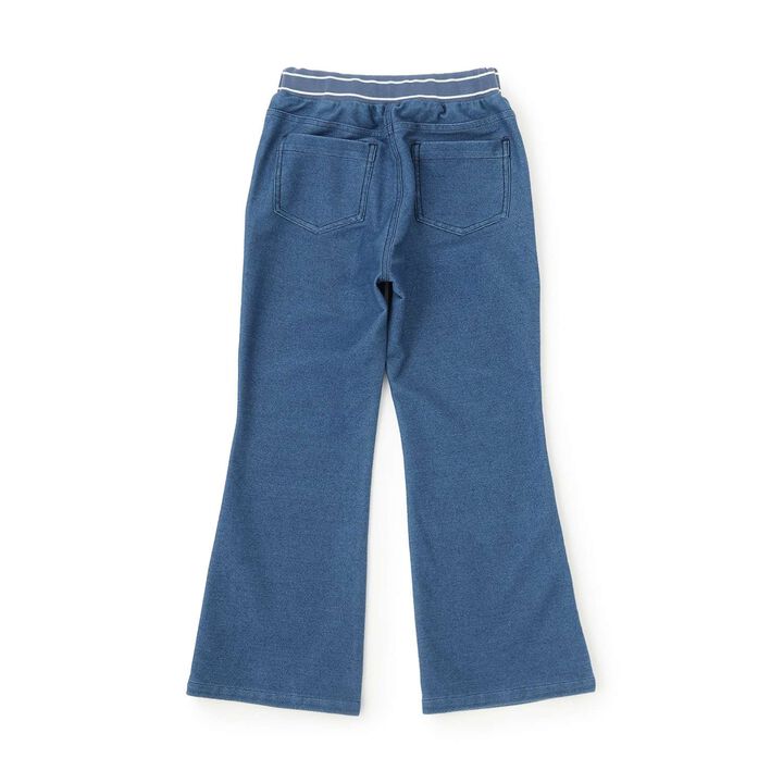 Style-Up Flared Pants,Blue, medium image number 4