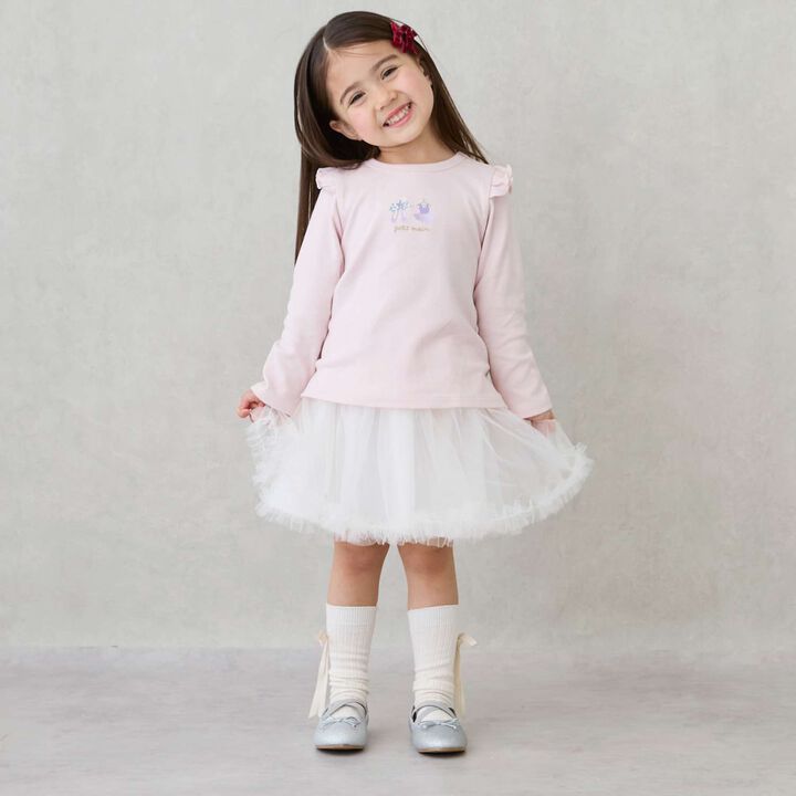 [Affordable] Girls Long-Sleeve T-Shirt,Deep blue, medium image number 11