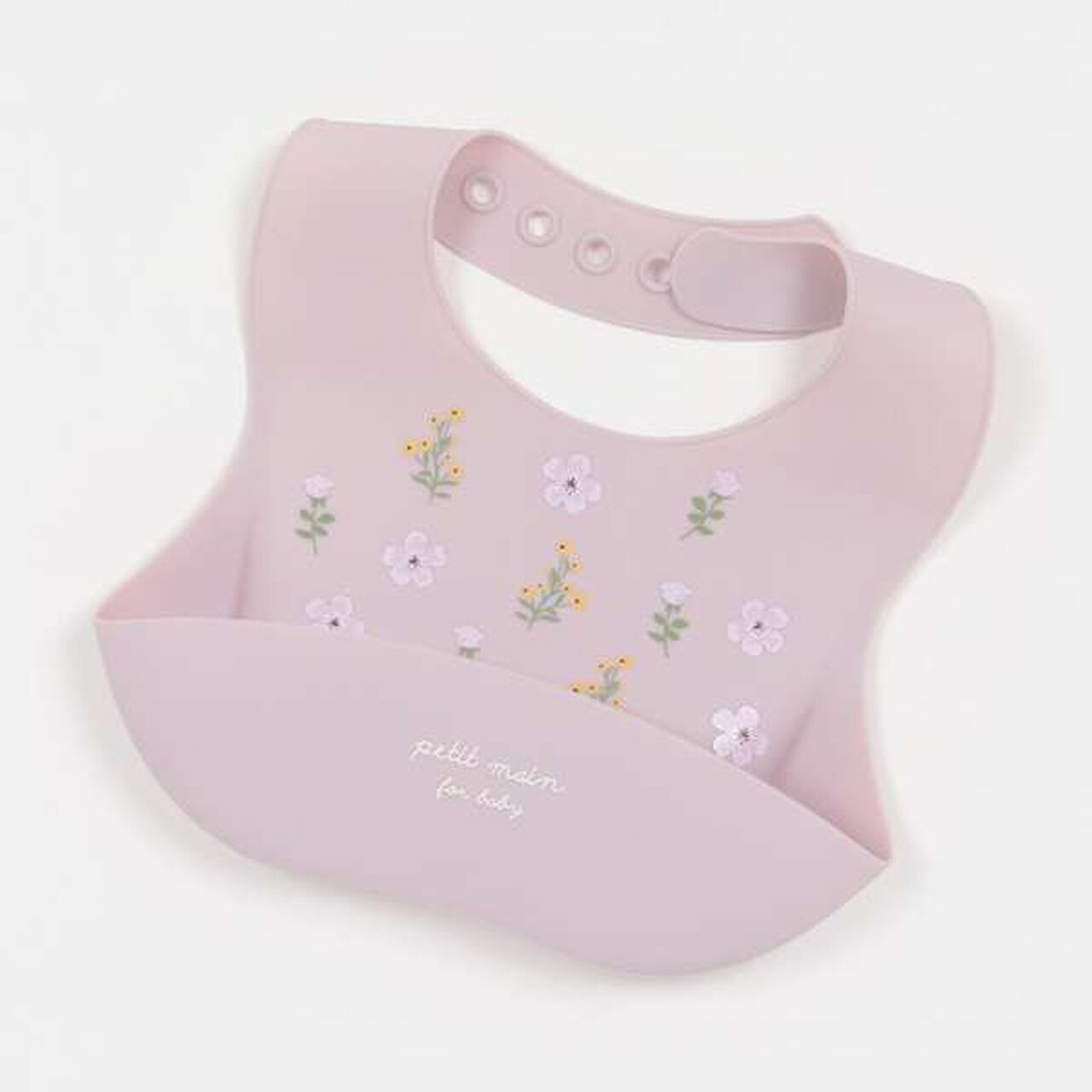 Silicone Feeding Bib,Ivory, large image number 12