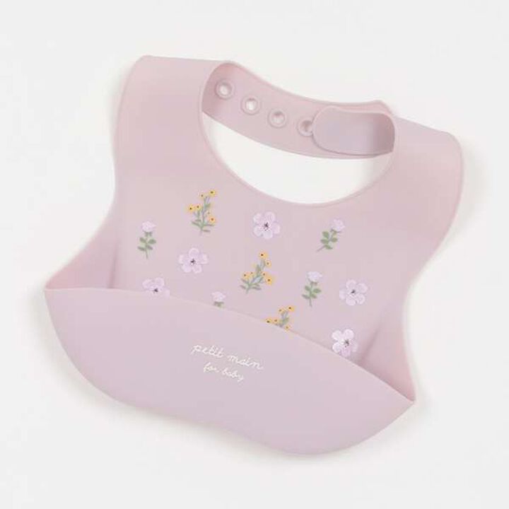 Silicone Feeding Bib,Ivory, medium image number 12