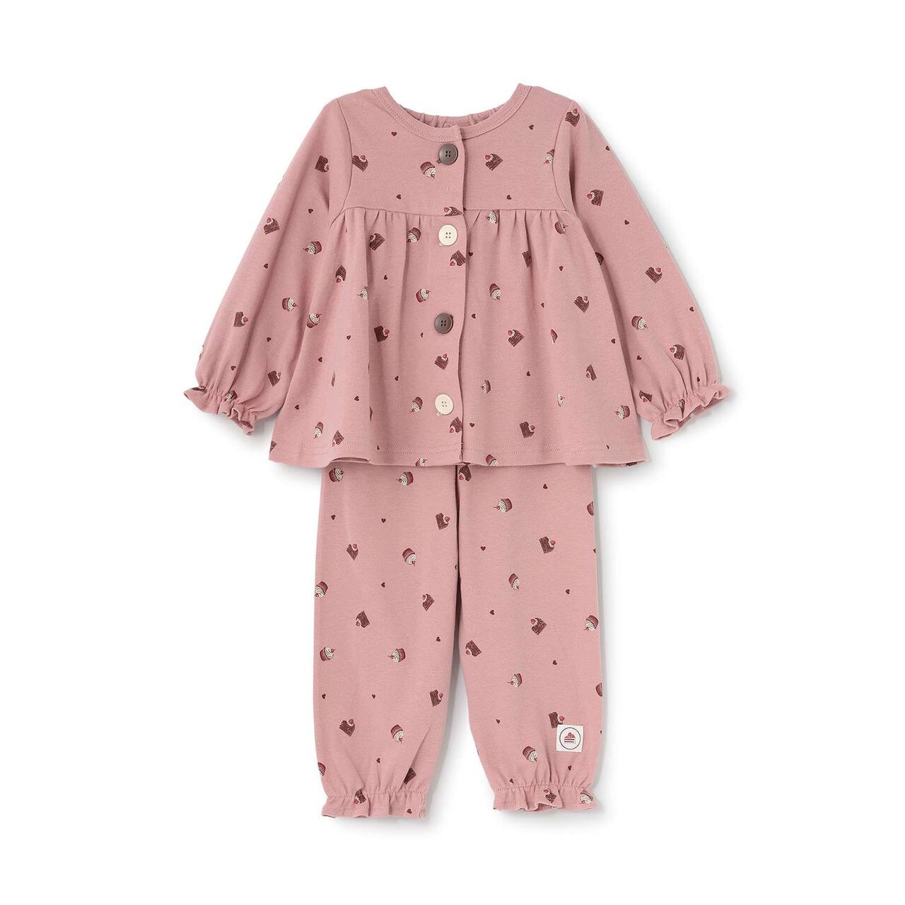 Dekitane Pajamas,Off white, large image number 1