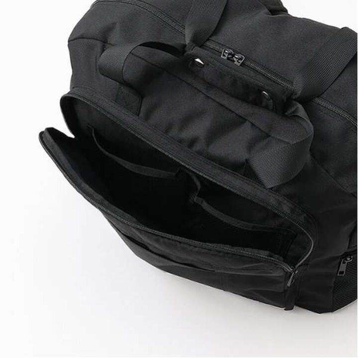 3 WAY Boston Bag with Ribbon Pouch,Black, medium image number 2