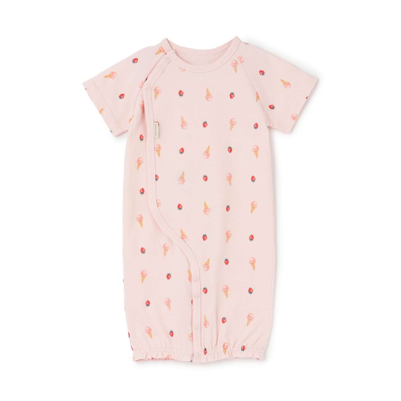 Short-Sleeve 2 WAY All-in-One,Pink, large image number 0