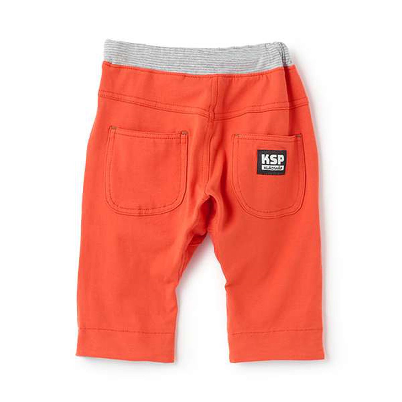 [Restock] Dinosaur Cuffed 6/10 Length Cut Pants,Red, large image number 1