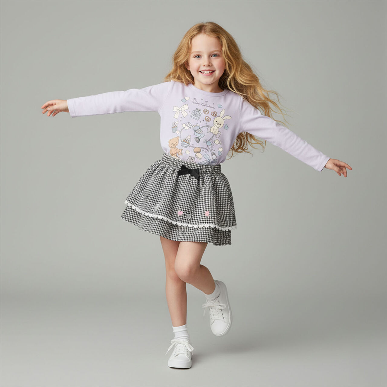 990T Long-Sleeve Character Goods,Emerald green, large image number 9