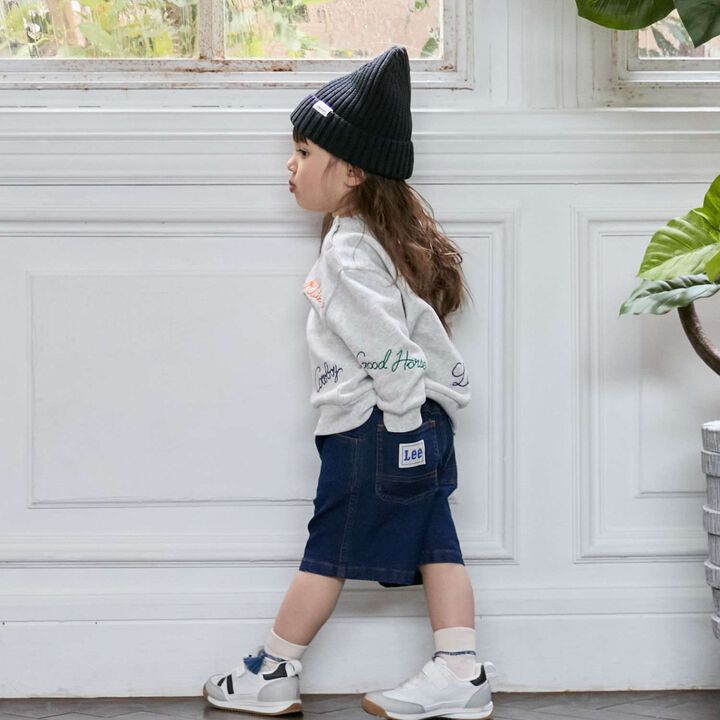 [Lee] Painter Half Pants,Sax blue, medium image number 1