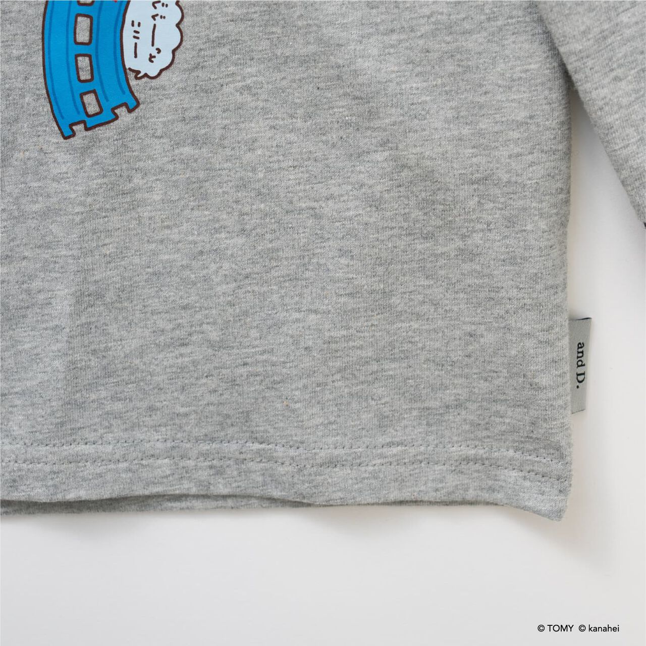 Gather! Plarails Icon Long Sleeve T-Shirt,Top gray, large image number 15