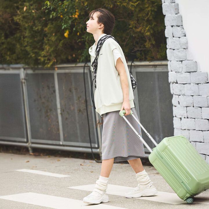 [Sleeveless Parka & T-Shirt Set] [130cm Available],Top gray, medium image number 18