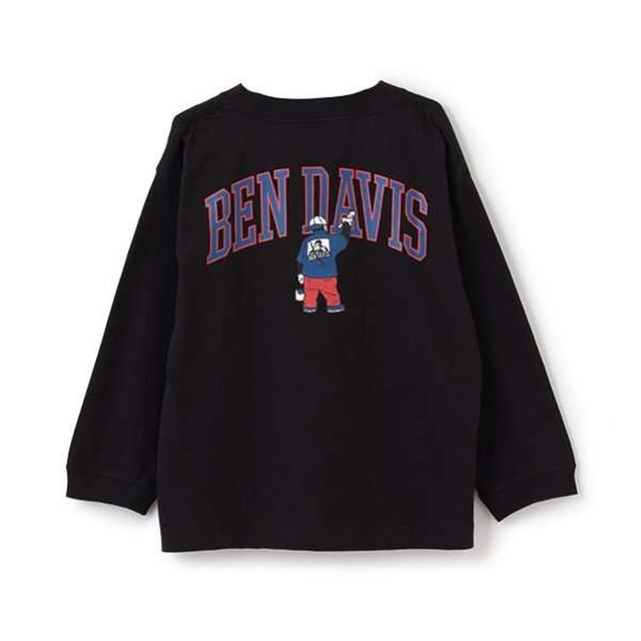 [BEN DAVIS] Graphic Tee,Black, large image number 13