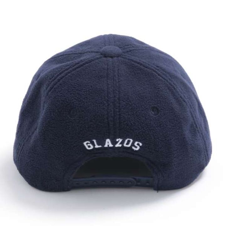 Fleece 6-Panel Snapback Cap,Navy, medium image number 2