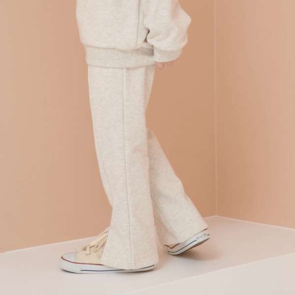 Surface Cotton Goodbye Pills Tuck Slit Flare Pants Surface Cotton Goodbye Pills Tuck Slit Flare Pants