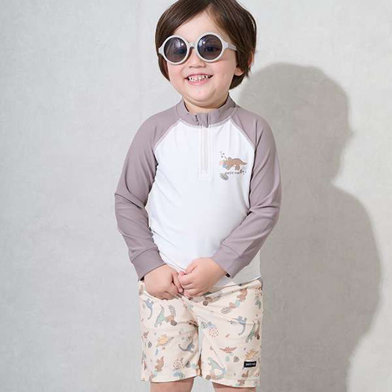 [SWIM] Boys Swim Assortment Outfit Set,Mocha tea, large image number 2