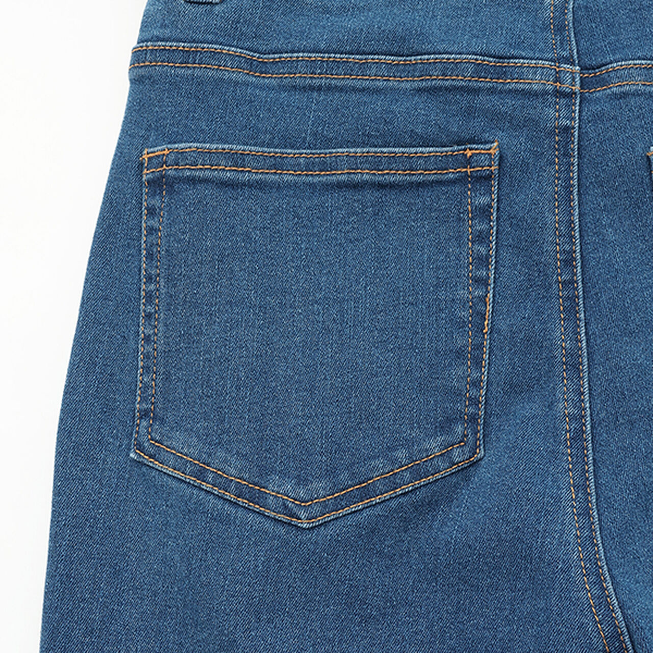 [Basic] Denim Twill Flare Pants,Blue, large image number 10