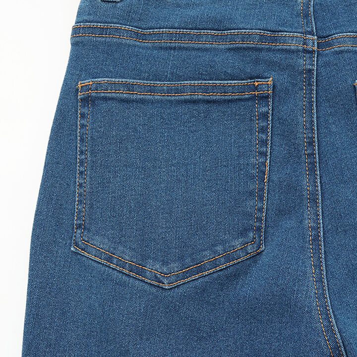 [Basic] Denim Twill Flare Pants,Blue, medium image number 10