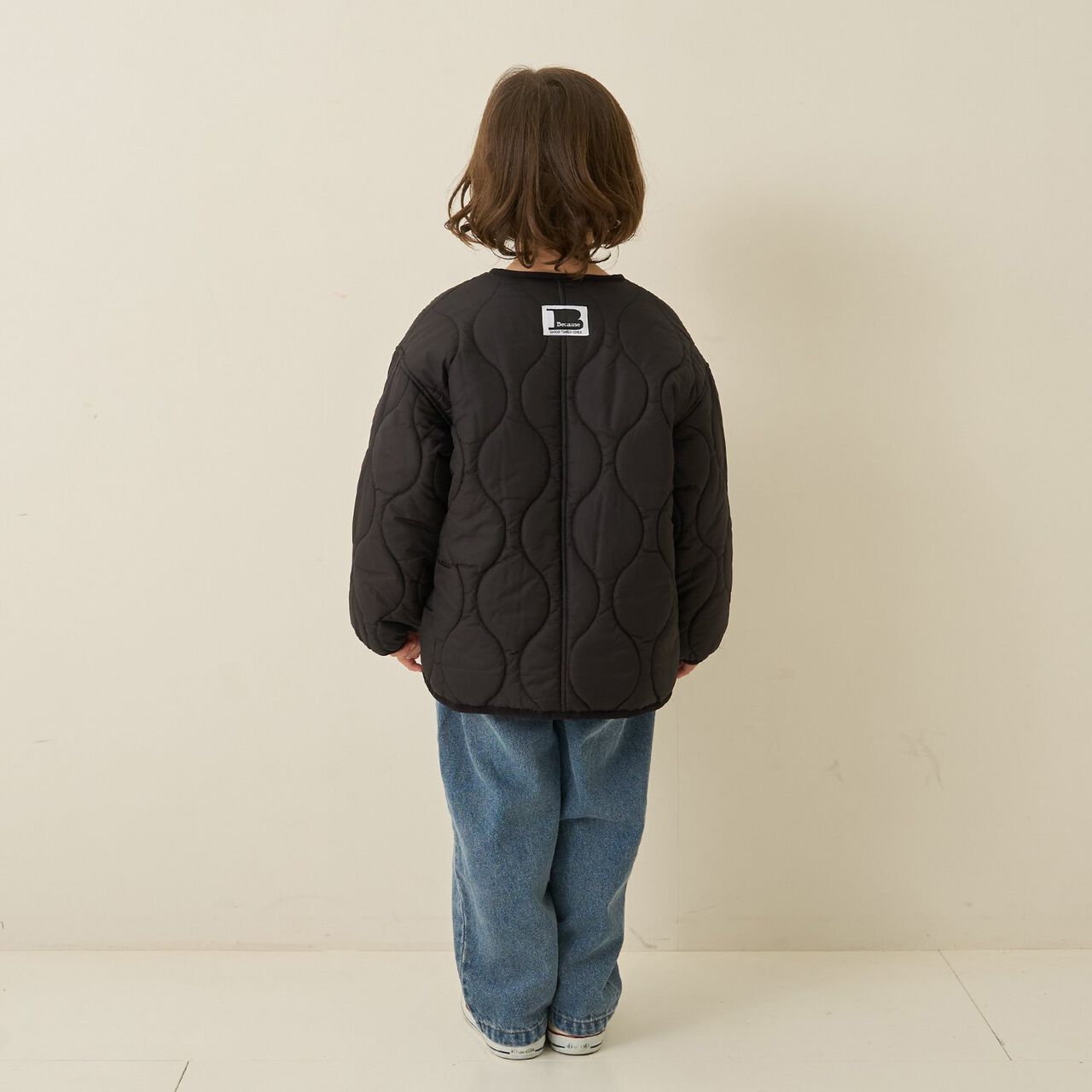 [Mix and Match Series] Quilted Jacket,Off white, large image number 33