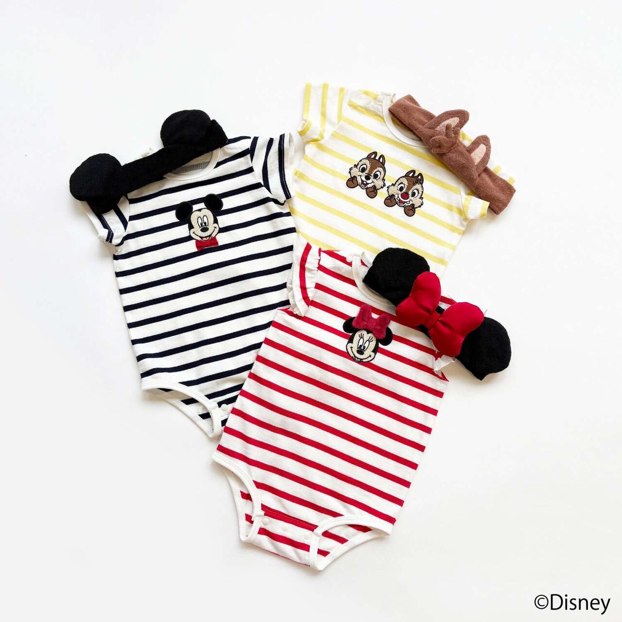 [Disney] Headband Romper,Yellow, large image number 12