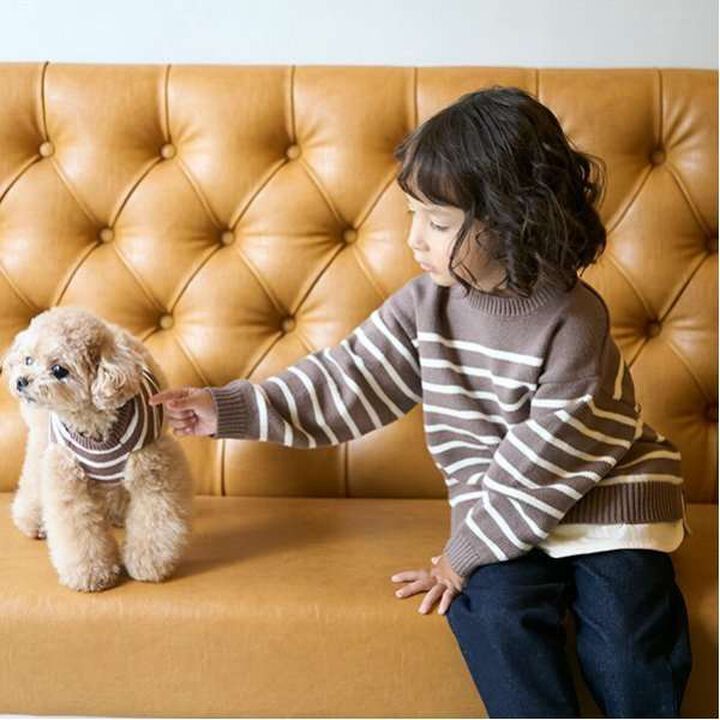 Washable Striped Knit,Light green, medium image number 10